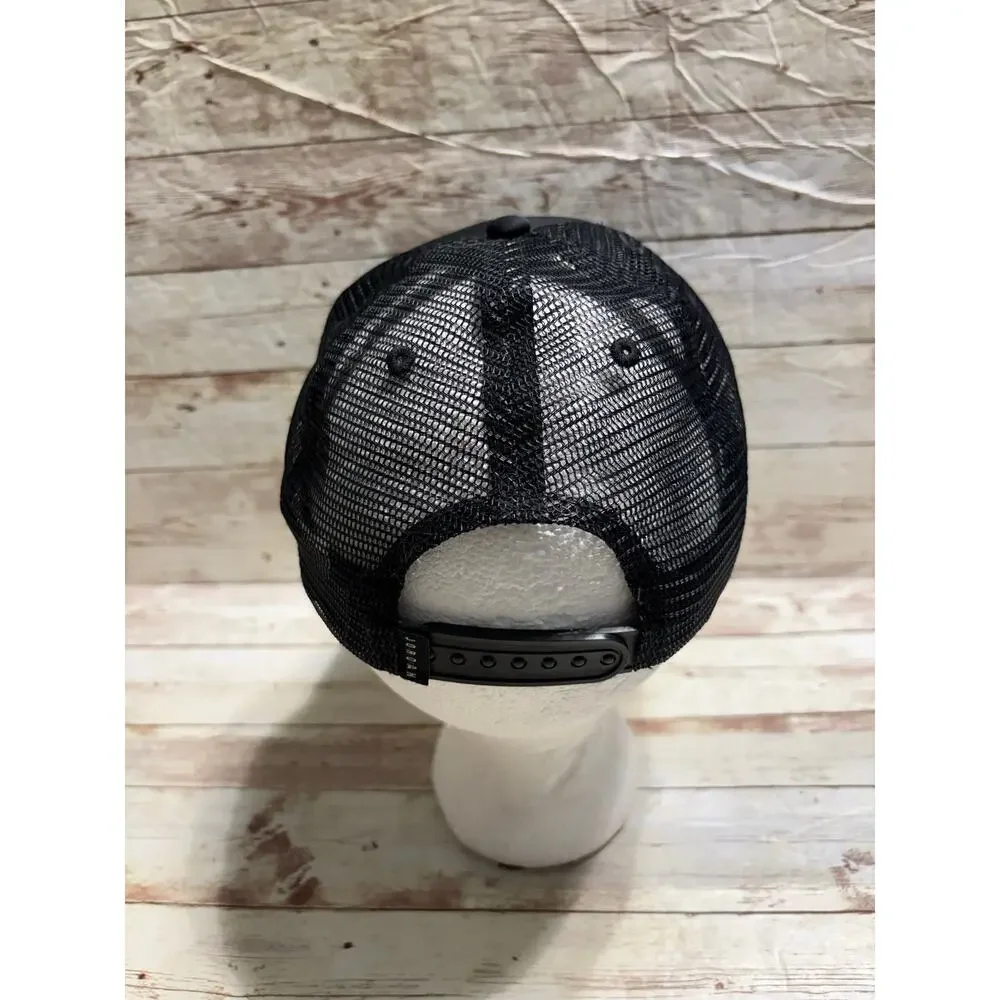 Jordan Youth Trucker Hat One-Size Snapback Adjustable Black Jump Man